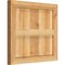 Ekena Millwork Framed Board-n-Batten Shutters, Rough Sawn Western Red Cedar, 21 1/2W x 19H, PR RBF06S21X019RWR - alternate 5